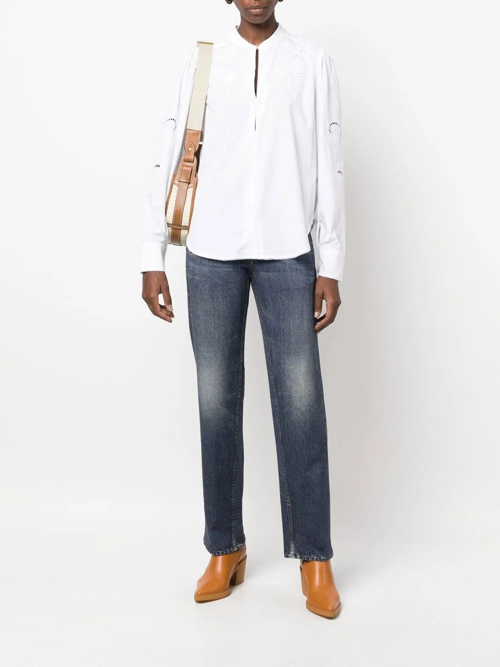 Jade Long-Sleeve Blouse