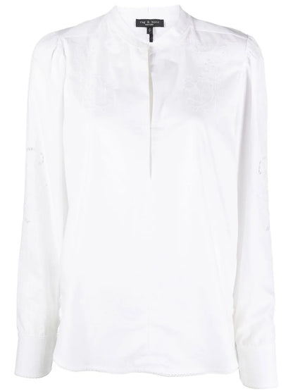 Jade Long-Sleeve Blouse