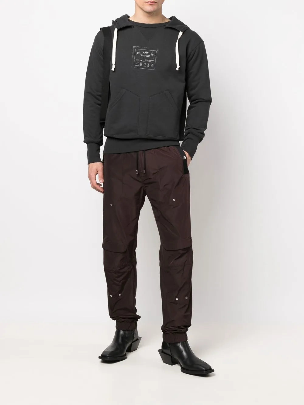 Cargo-Pocket Straight Trousers