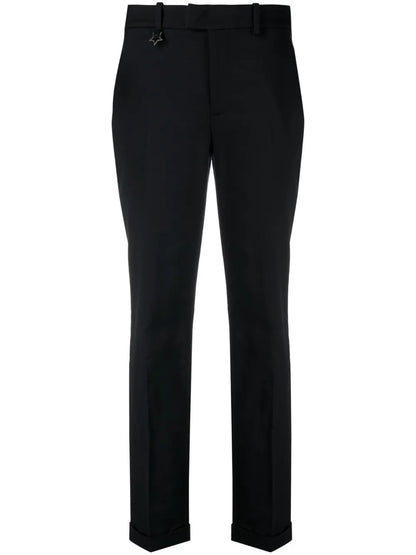 Mid-Rise Tailored Trousers
