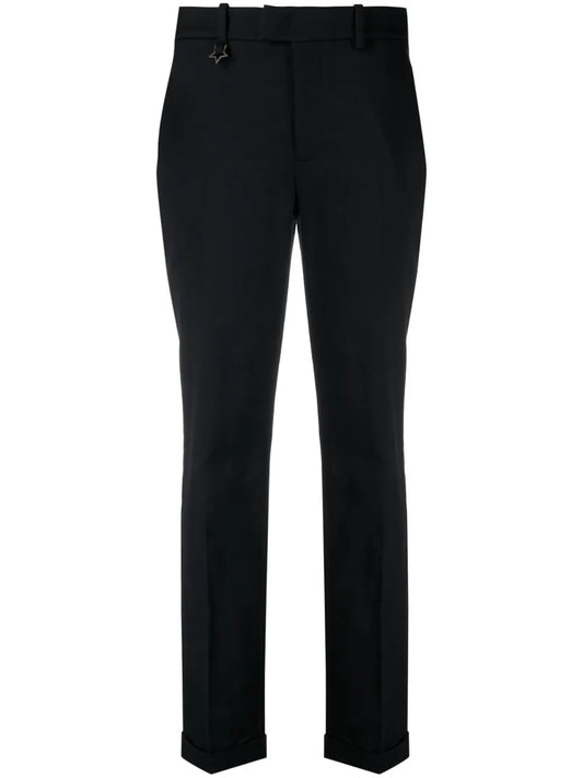 Mid-Rise Tailored Trousers