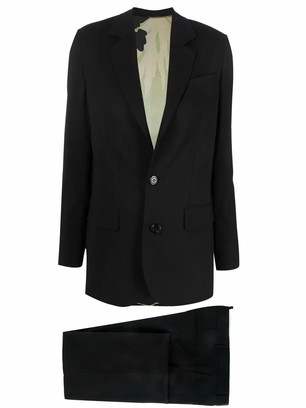 Wide-Leg Two-Piece Suit