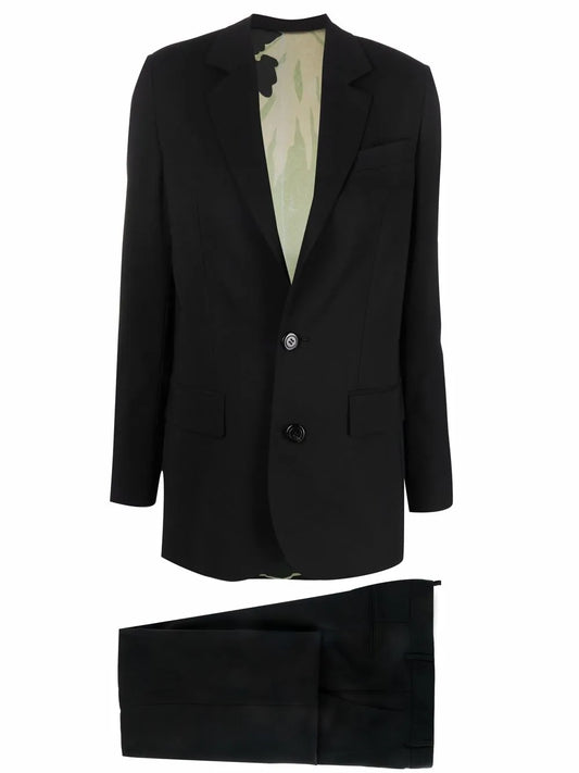 Wide-Leg Two-Piece Suit