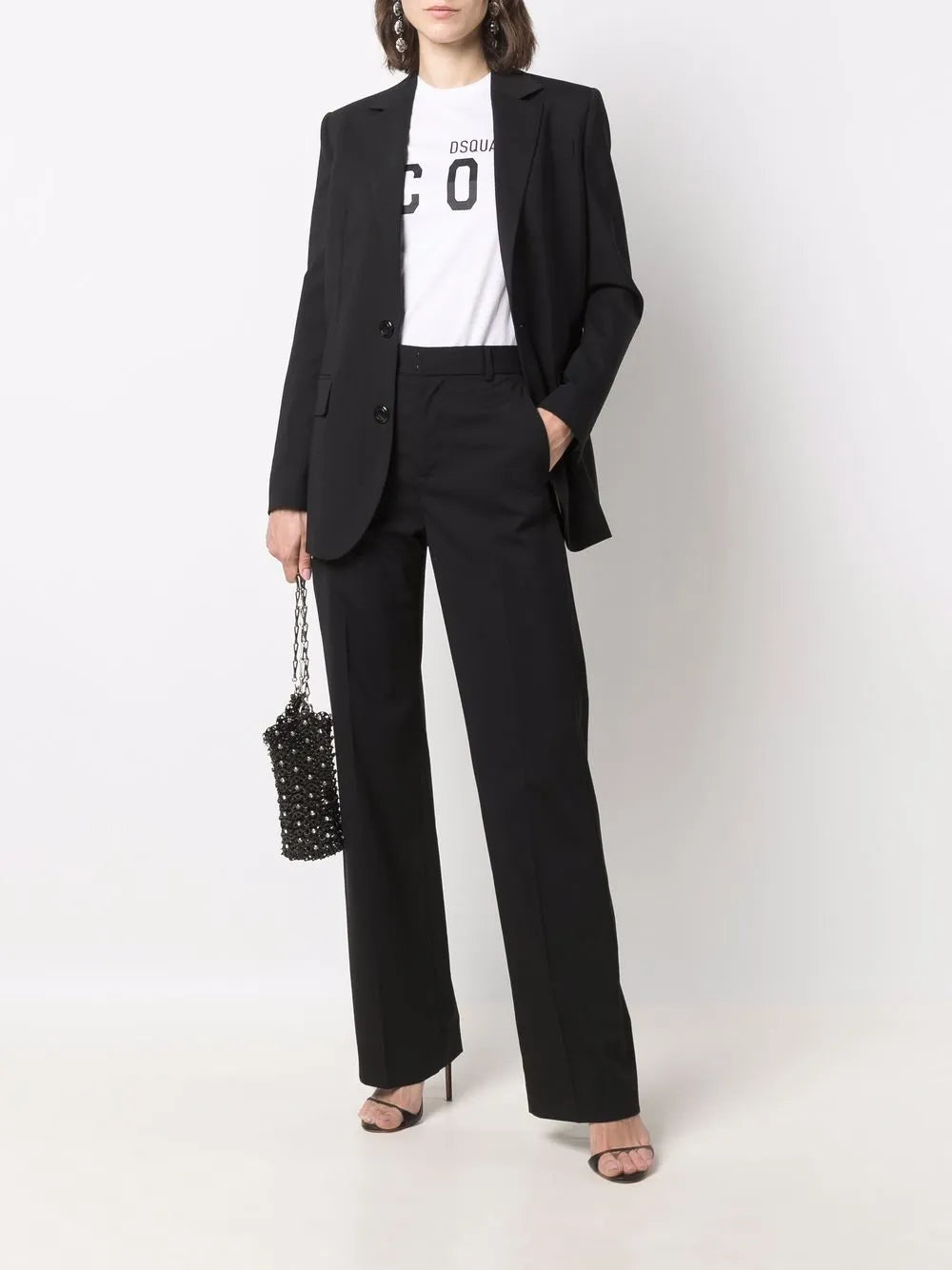 Wide-Leg Two-Piece Suit