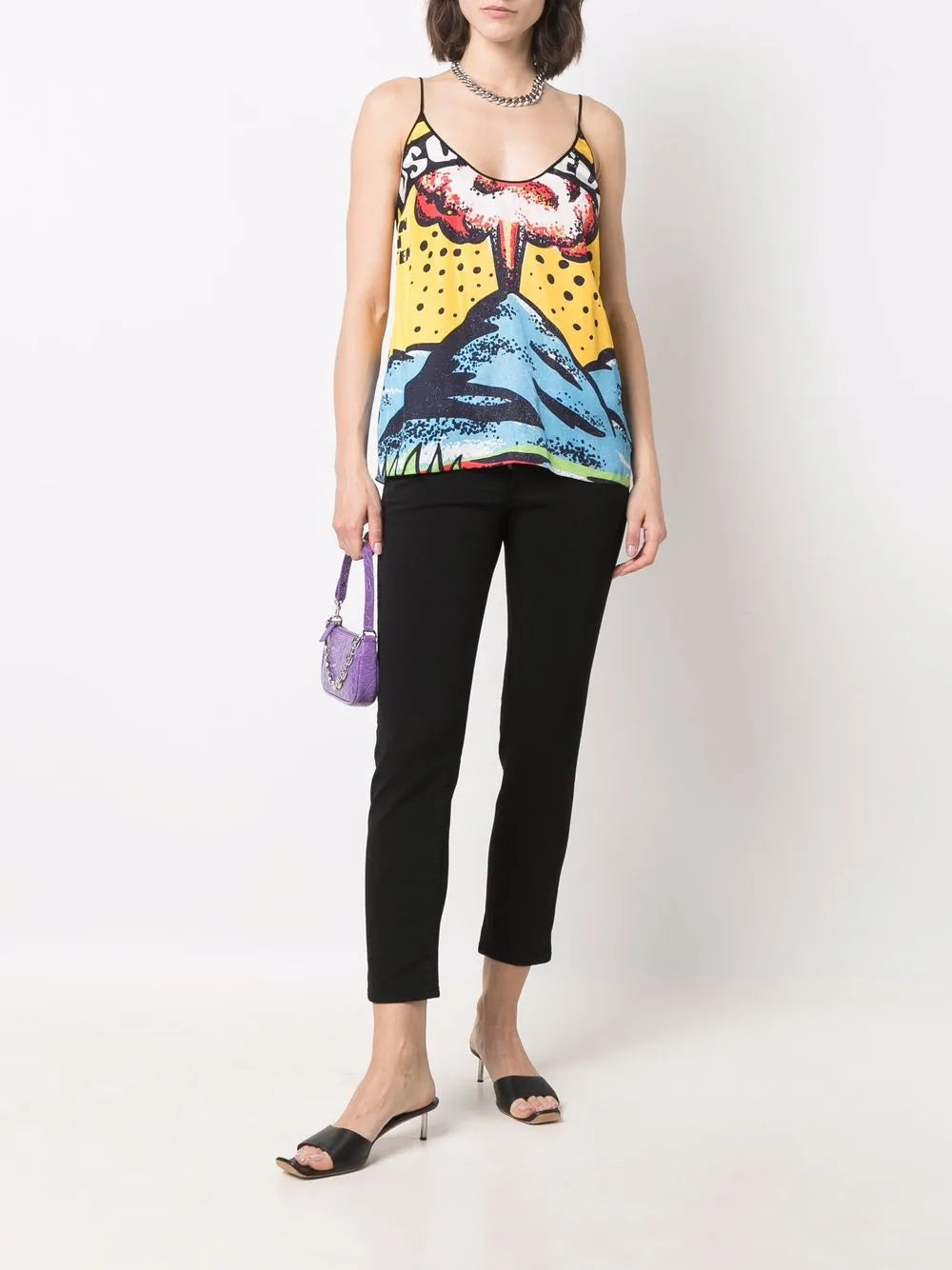 Cropped Low-Rise Trousers