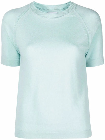 Cashmere Short-Sleeved Top