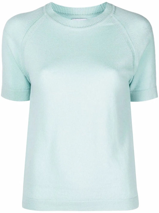 Cashmere Short-Sleeved Top