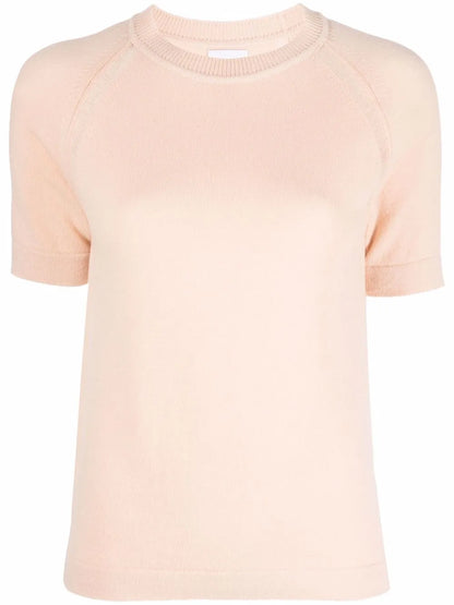 Cashmere Short-Sleeved Top