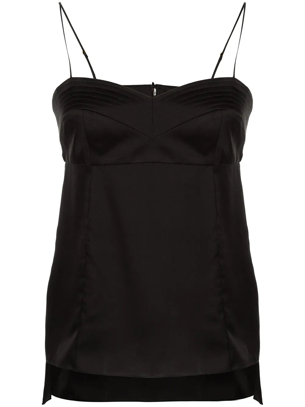 Bustier Camisole Silk Top