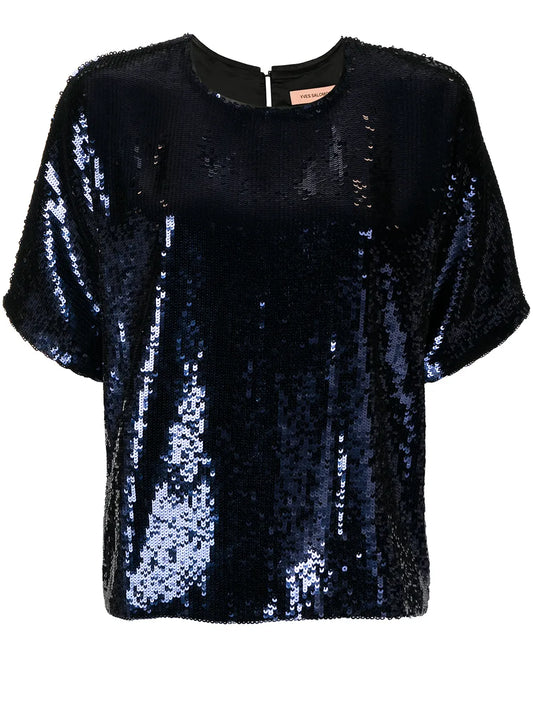 Sequin Embellished T-Shirt