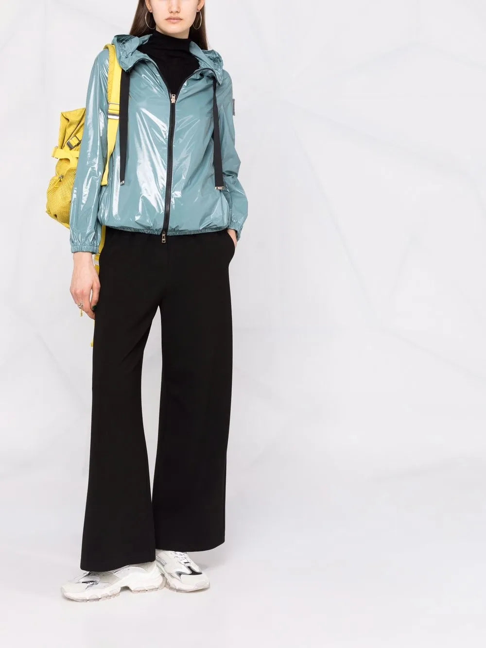 Zip-Front Hooded Jacket