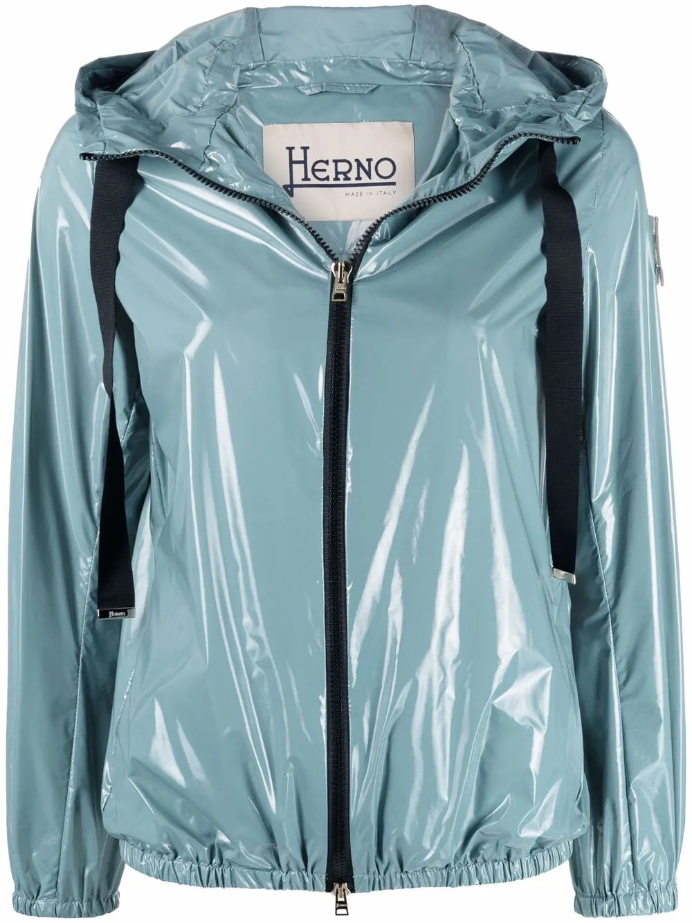 Zip-Front Hooded Jacket