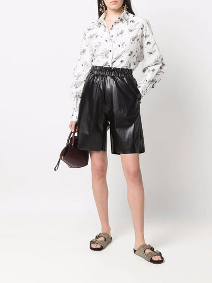 Sketch-Style Print Shirt