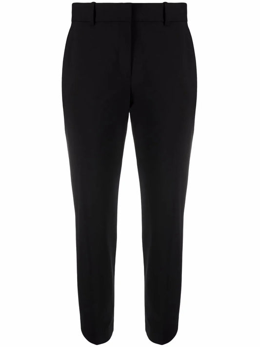 Mid-Rise Cropped Trousers