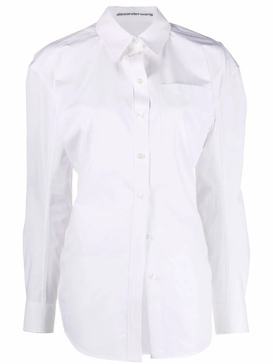 Long-Sleeve Cotton Shirt