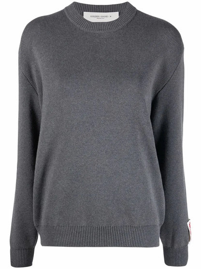 Dany Ribbed Crewneck Sweater