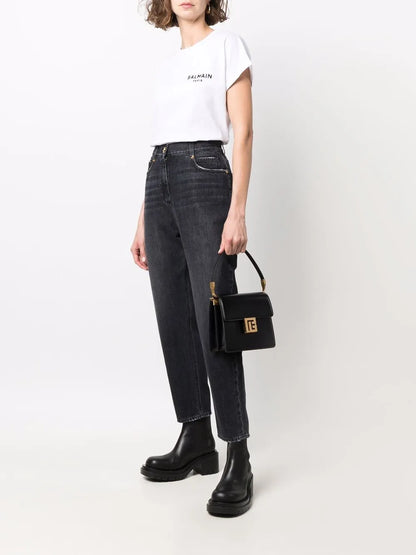 Low-Rise Boyfriend Jeans