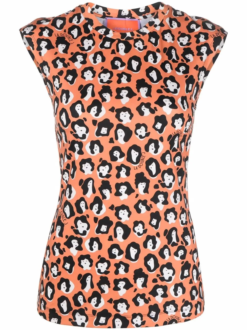 Leopard-Print Tank Top