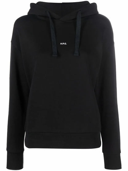 Christaina Logo-Print Hoodie