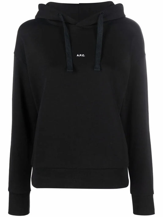 Christaina Logo-Print Hoodie