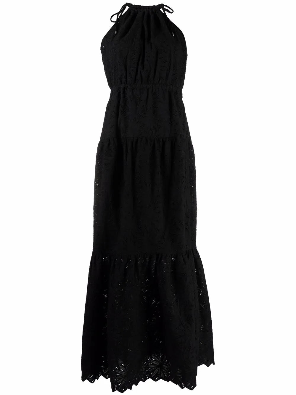 Embroidered Cotton Maxi Dress