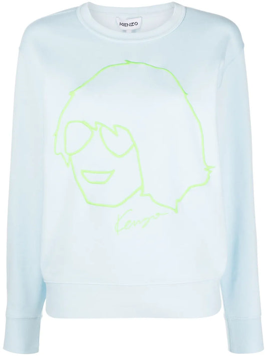 Kenzo Tribute Cotton Sweatshirt