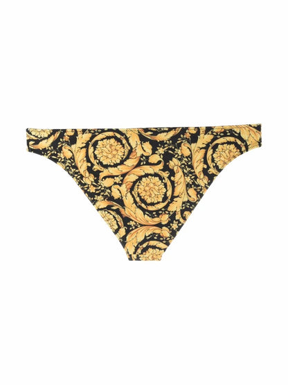 Logo Embroidered Bikini Bottoms