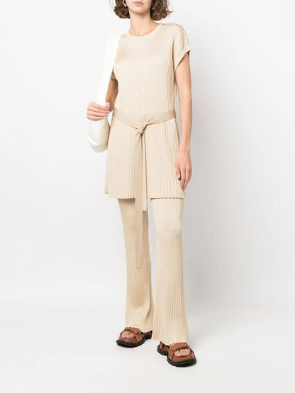 Round Neck Day Dress