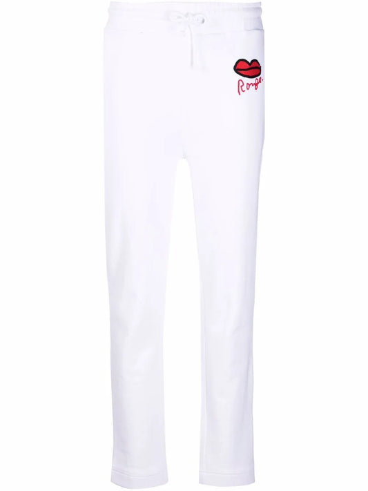 Rouge-Print Track Pants