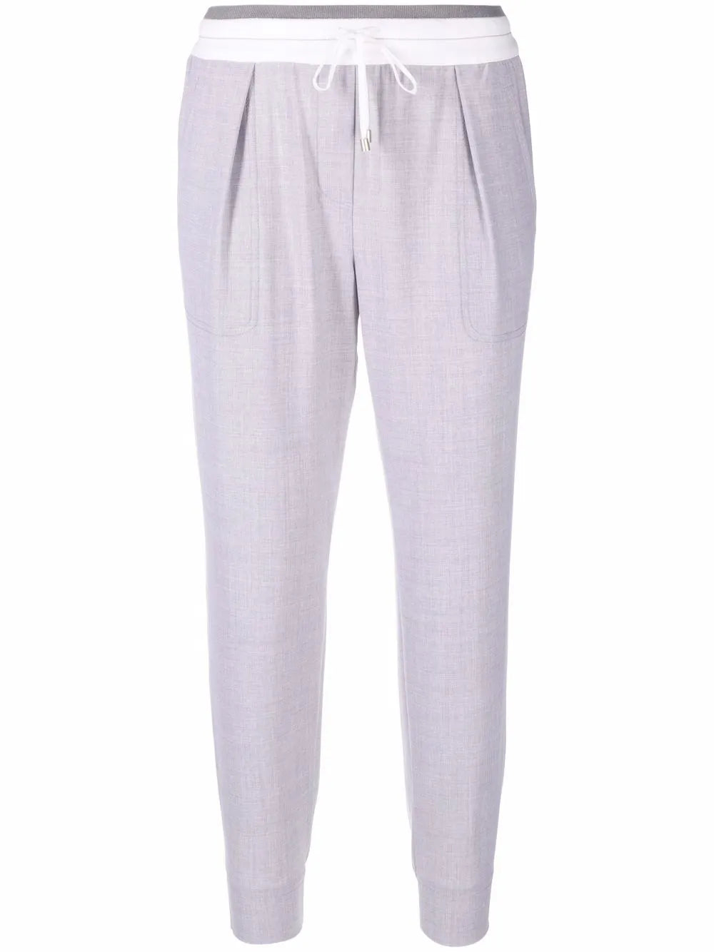 Cropped Track Pants