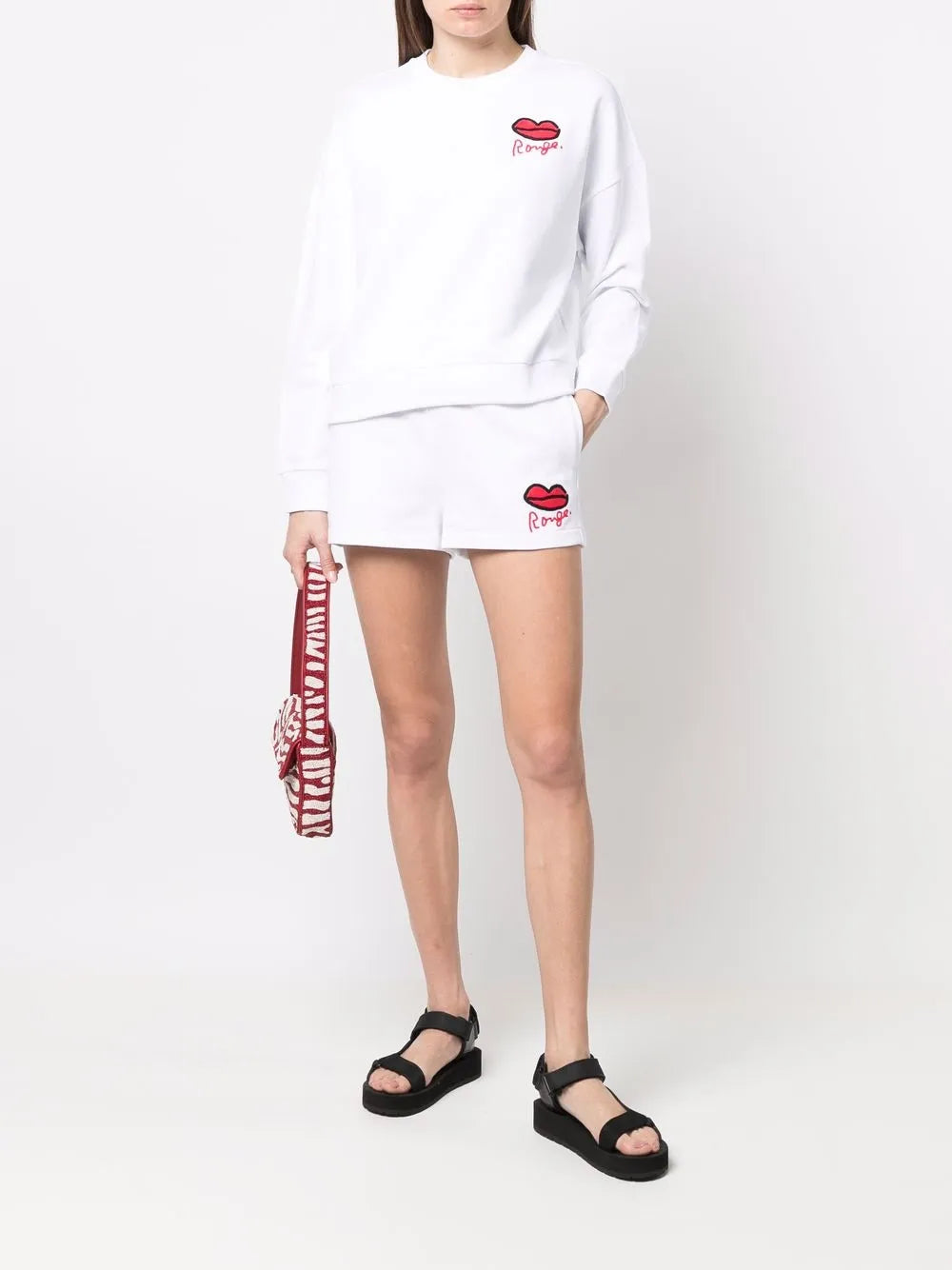 Rouge Drawstring Track Pants