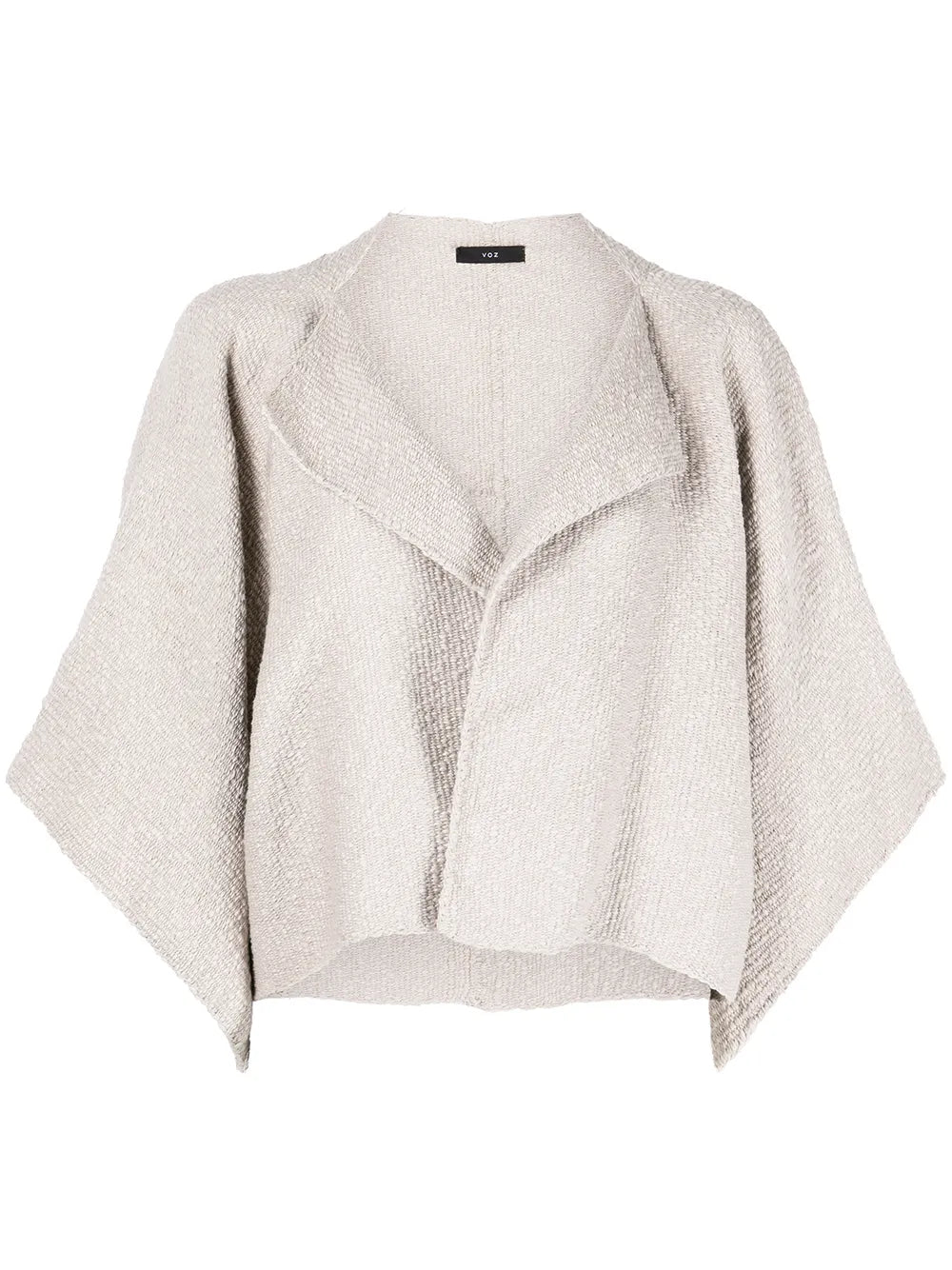 Cropped Wide-Sleeve Bolero
