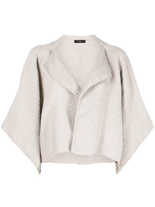 Cropped Wide-Sleeve Bolero