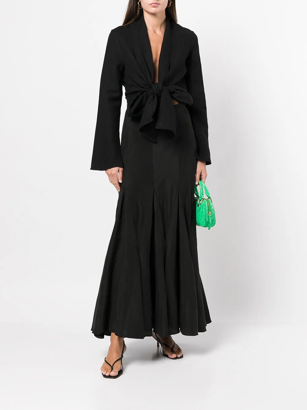 V-Neck Wrap Blouse