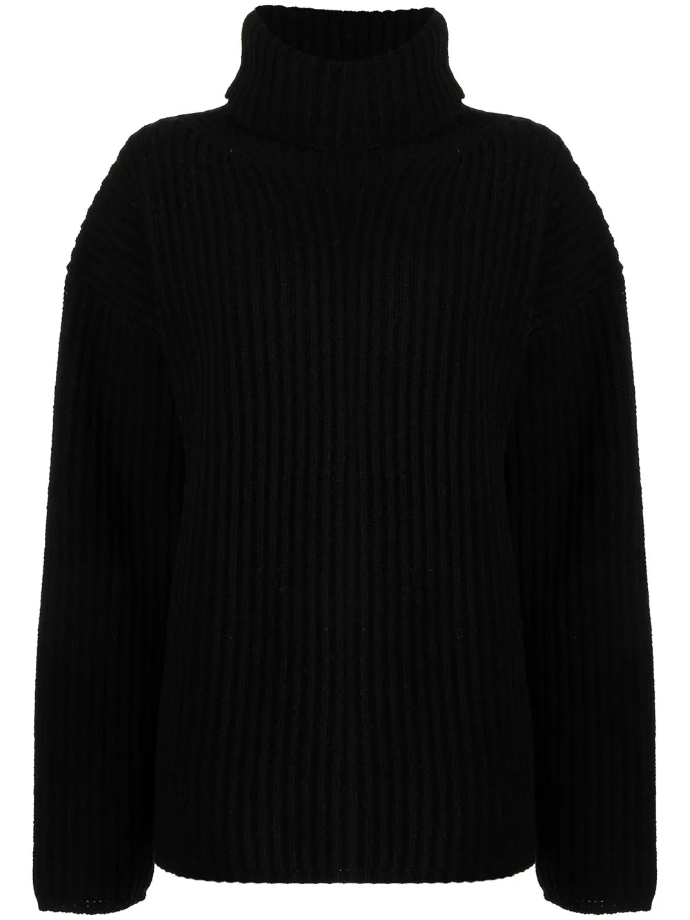 Ribbed Roll Neck Jumper