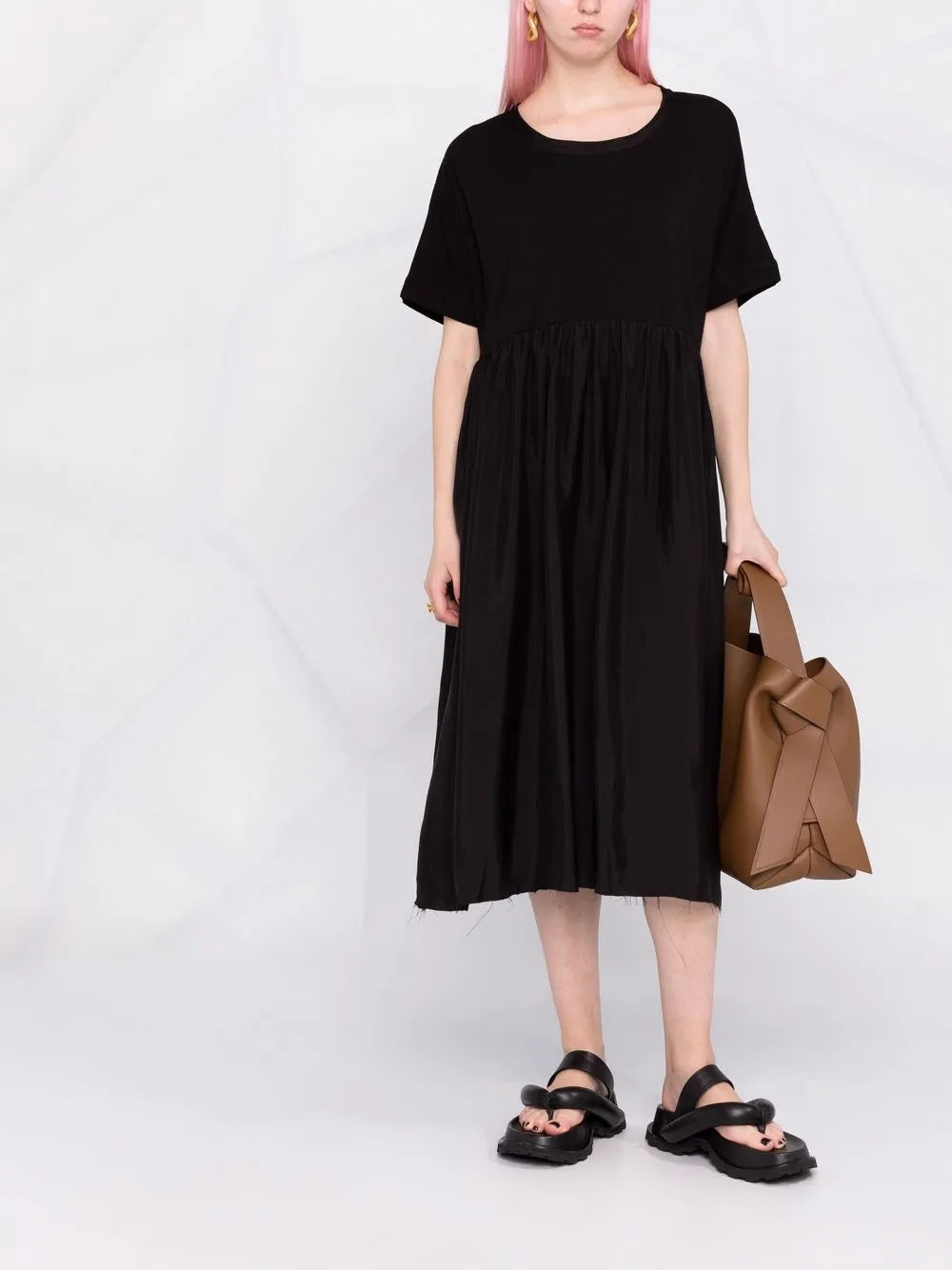 Raw Hem Dress