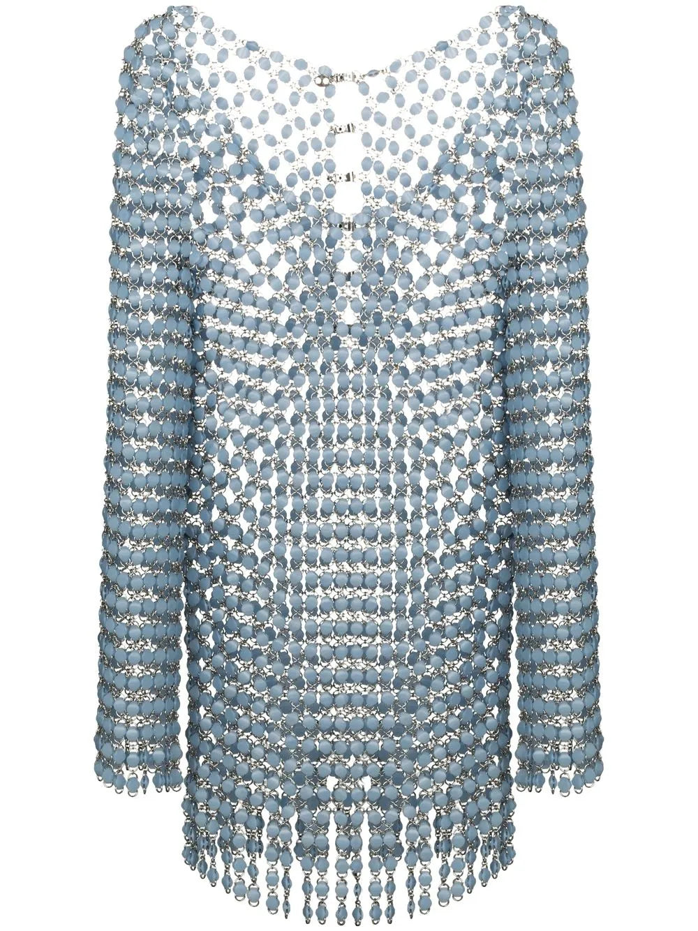 Embellished Mini Dress