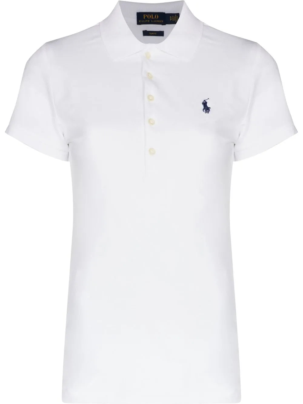 Julie Embroidered Logo Polo Shirt
