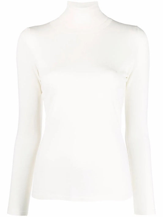 Fine-Knit Roll-Neck Jumper