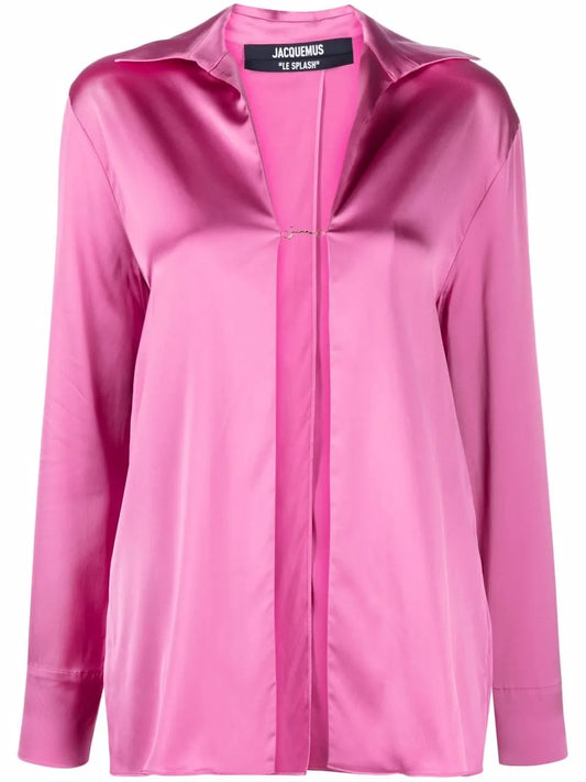 La Chemise Notte Satin Shirt