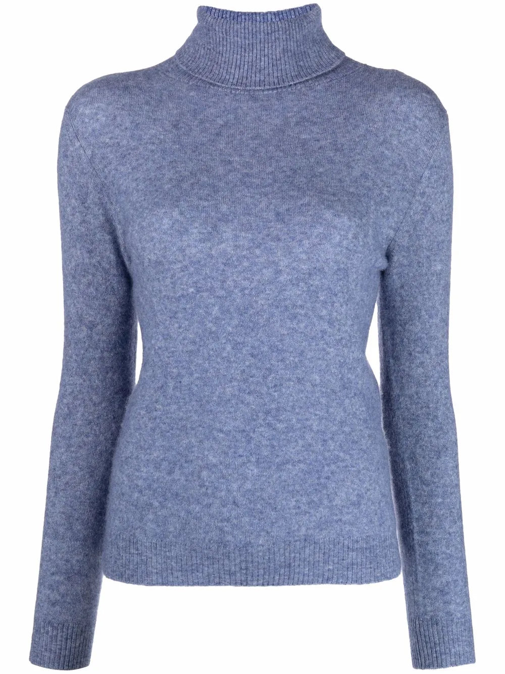 Cashmere-Silk Roll-Neck Jumper