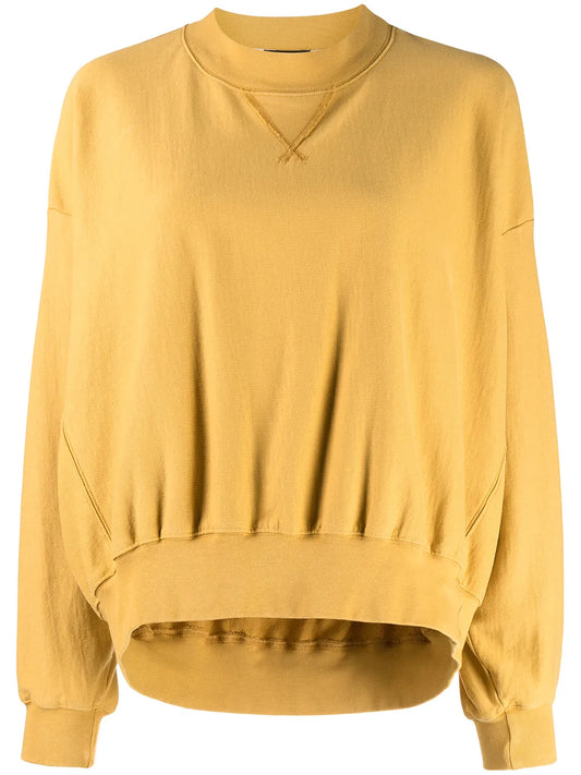 Cut-Out Organic Cotton Sweatshirt