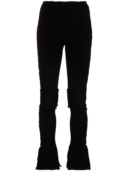 Warm Up Knitted Flared Trousers