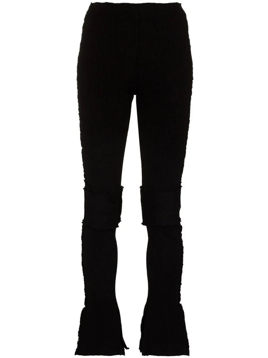 Warm Up Knitted Flared Trousers