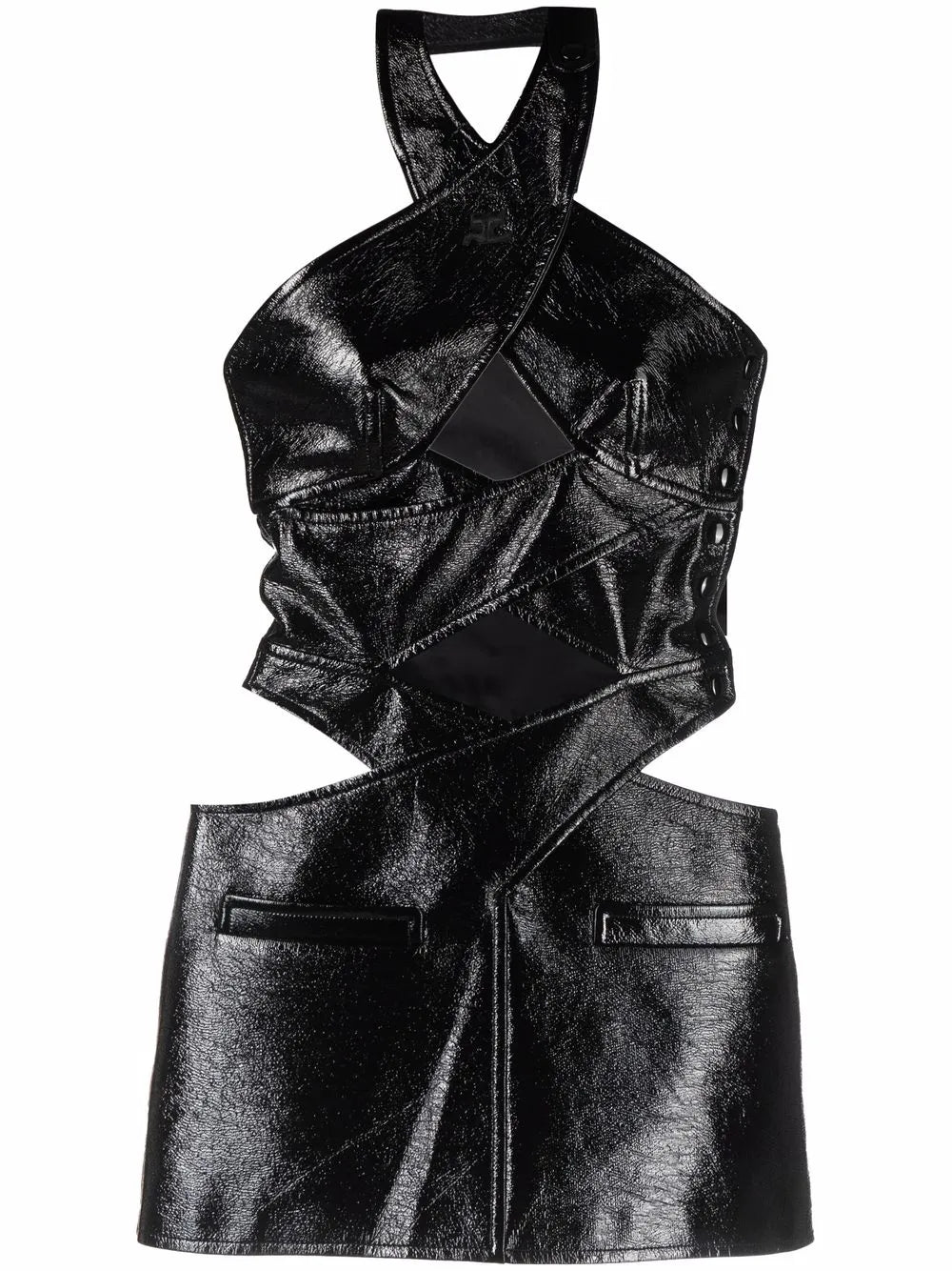 Cut-Out Mini Dress
