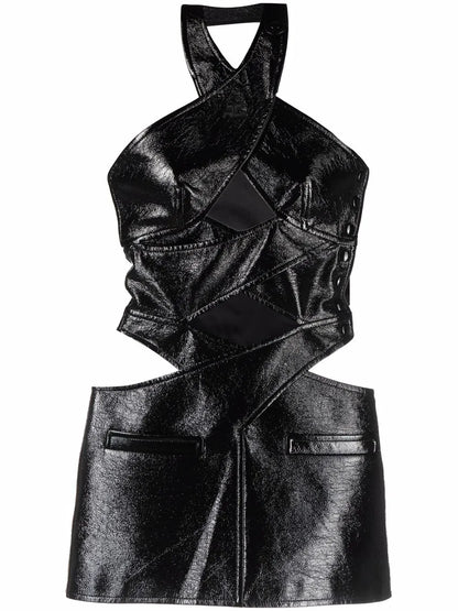 Cut-Out Mini Dress