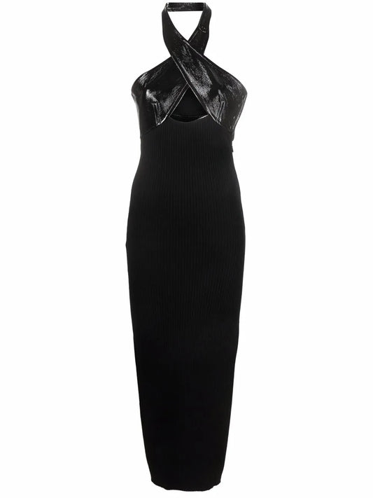 Cut-Out Midi Dress