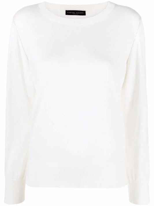 Silk Blend Knit Top