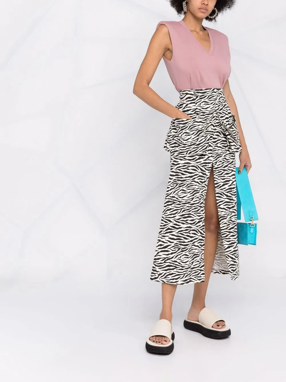Sleeveless V-Neck Top