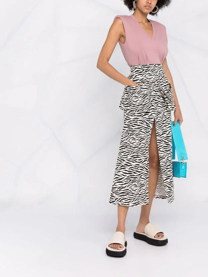 Sleeveless V-Neck Top